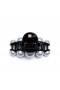 Women Black Pearl Hair Clip | Dannijo Hair