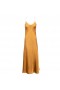 Women New Bronze Mossy Maxi Slip Dress Silk | Dannijo Dresses
