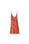 Women Red Bandana Mini Slip Dress | Dannijo Dresses
