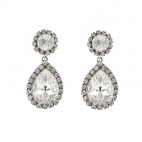 Women Monaco Earrings Clear | Dannijo Earrings