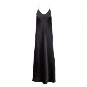 Women New Noir Mossy Maxi Slip Dress Silk | Dannijo Dresses