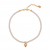 Women Biarritz Necklace Gold & Clear | Dannijo Necklaces