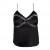 Women Black Lace Paneled Camisole | Dannijo Tops