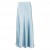 Women Blue Mist Midi Skirt With High Slit | Dannijo Bottoms