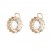 Women Roxy Earrings Clear | Dannijo Earrings