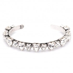  Pulseira feminina de calêndula prateada | Pulseiras Dannijo