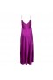  Rochie maxi slip din mătase fuchsia Mossy pentru femei | Rochii Dannijo