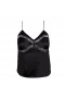  Dames zwarte kanten camisole | Dannijo Tops