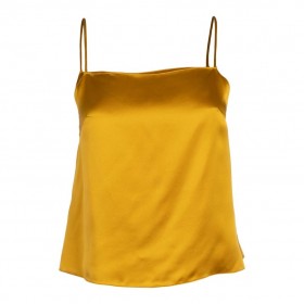  Dames Gold Coast Cami met vierkante hals en zijde | Dannijo Tops
