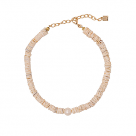  Vrouwen Lotus Ketting Schelp Heishi Kralen | Dannijo Kettingen