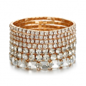  Dames Valentina Gouden Armbandenset | Dannijo Armbanden