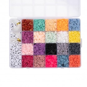  Coffret de disques de luxe à faire soi-même pour femme, arc-en-ciel | Kits de perles et de teinture tie-dye Dannijo