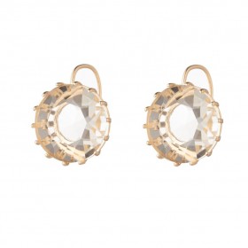  Boucles d'oreilles Roxy transparentes pour femme | Boucles d'oreilles Dannijo