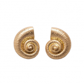  Boucles d'oreilles Viva pour femme en laiton plaqué or | Boucles d'oreilles Dannijo
