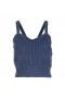  Marineblaues Zopfmuster-Tanktop Navy Mel – Dannijo Tops